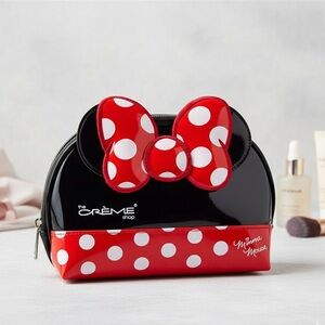 The Crème Shop x Disney Minnie Mouse Red Travel Makeup/Pencil Pouch